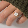 Zoom in on Hillside Ring, Cushion Cut (  )