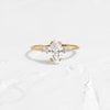 Pictorial Ring, Marquise Cut (14k Yellow Gold)