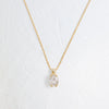 Bewilder Necklace, 0.7ct. Champagne Diamond - OOS (14k Yellow Gold)