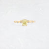 Distance Ring, 0.71ct. Light Yellow Diamond - OOS (14k Yellow Gold)