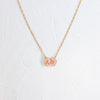 Threaded Necklace, 1.04ct. Pink Diamond - OOS (14k Yellow Gold)