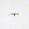 Damask Ring, Pale Purple Sapphire (14k Yellow Gold)