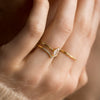 Zoom in on Hillside Ring, Pear Cut