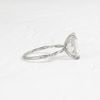 Zoom in on Hillside Ring, Emerald Cut (Platinum)