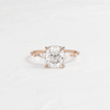 Zoom in on Windlass Ring, Cushion Cut (14k Rose Gold)