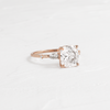Zoom in on Windlass Ring, Cushion Cut (14k Rose Gold)