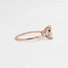 Zoom in on Windlass Ring, Cushion Cut ( 14k Rose Gold)