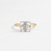 Windlass Ring, Asscher Cut (14k Yellow Gold)