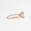 Windlass Ring, Asscher Cut (14k Rose Gold)