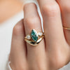 Zoom in on Moonrise Ring, 1.29ct. Lab-Grown Green Diamond