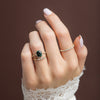 Zoom in on Distance Ring, 2.05ct. Greenish-Blue Australian Sapphire
