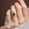 Zoom in on Distance Ring, 2.05ct. Greenish-Blue Australian Sapphire