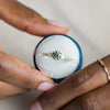 Zoom in on Wingspan Ring, 1ct. Lab-Grown Green Diamond