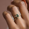 Zoom in on Evenfall Ring, 1.46ct. Yellowish Green Sapphire