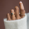 Zoom in on Evenfall Ring, 1.47ct. Green-Blue Australian Sapphire