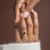 Zoom in on Evenfall Ring, 1.47ct. Green-Blue Australian Sapphire