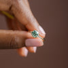 Zoom in on Poppy Seed Ring, 1.2ct. Lab-Grown Green Diamond