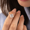 Zoom in on Stargaze Ring, Princess Cut (14k Yellow Gold)