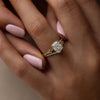 Zoom in on Myriad Ring, Cushion Cut