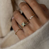 Zoom in on To A Flame Ring, 1.72ct. Bicolor Blue and Yellow Montana Sapphire