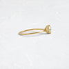 Touchpoints Ring, 0.89ct. Natural Champagne Diamond (14k Yellow Gold)