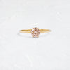 Touchpoints Ring, 0.61ct. Lab-Grown Pink Diamond (14k Yellow Gold)