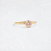 Zoom in on Touchpoints Ring, 0.61ct. Lab-Grown Pink Diamond (14k Yellow Gold)