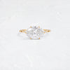 Zoom in on Hillside Ring, 2.25ct. Lab-Grown East-West Oval Cut (14k Yellow Gold)