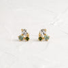 Bells of Ireland Cluster Studs - OOS (14k Yellow Gold)