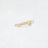Zoom in on Arc Band in Pear (14k Yellow Gold)