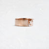 Fractured Cigar Band (14k Rose Gold)