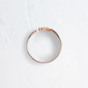 Zoom in on Fractured Cigar Band (14k Rose Gold)