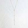 Diamond Callae Lariat Necklace - In Stock (14k Yellow Gold)