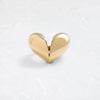 Cracked Open Heart Ring - In Stock (14k Yellow Gold, 7)