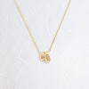 Zoom in on Duet Marquise Pendant - In Stock (14k Yellow Gold)