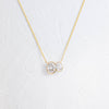 Duet Oval Pendant - In Stock (14k Yellow Gold)