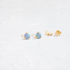 Large Opal Studs - In Stock (14k Yellow Gold)