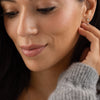 Large Opal Arc Earrings - In Stock
