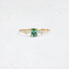 Myriad Ring, 0.54ct. Mint Green Afghanistan Tourmaline (14k Yellow Gold)