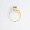 Zoom in on Prophecy Ring, 3ct. Lab-Grown Green Diamond (14k Yellow Gold)