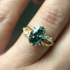 Zoom in on Prophecy Ring, 3ct. Lab-Grown Green Diamond