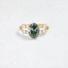 Zoom in on Harbinger Ring, 2ct. Lab-Grown Green Diamond (14k Yellow Gold)