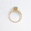 Zoom in on Harbinger Ring, 2ct. Lab-Grown Green Diamond (14k Yellow Gold)