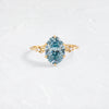 Myriad Ring, 2.3ct. Lab-Grown Blue Diamond (14k Yellow Gold)