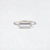 Balladeer Ring, 1.52ct. Lab-Grown Baguette Cut (14k White Gold)