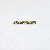 Wanderlust Band in Green Sapphire (14k Yellow Gold)