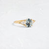 Zoom in on Sunlit Ring, 1.52ct. Greenish-Blue Montana Sapphire (14k Yellow Gold)