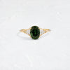 Zoom in on Sunlit Ring, 1.61ct. Green Sapphire (14k Yellow Gold)