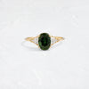 Sunlit Ring, 1.61ct. Green Sapphire (14k Yellow Gold)