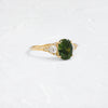 Sunlit Ring, 1.61ct. Green Sapphire (14k Yellow Gold)